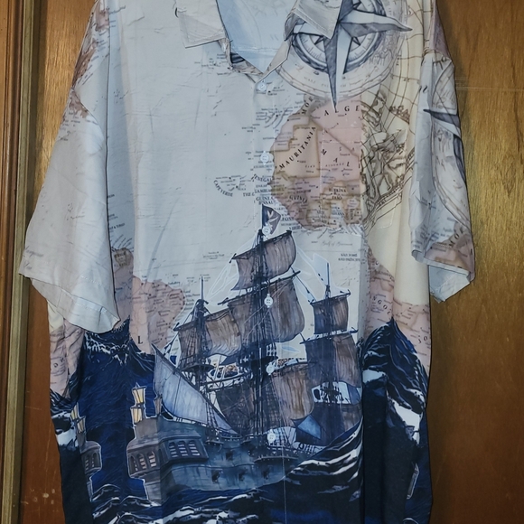 NWT Men's Hard Daddy XXL Hawaiian shirt - Picture 2 of 7